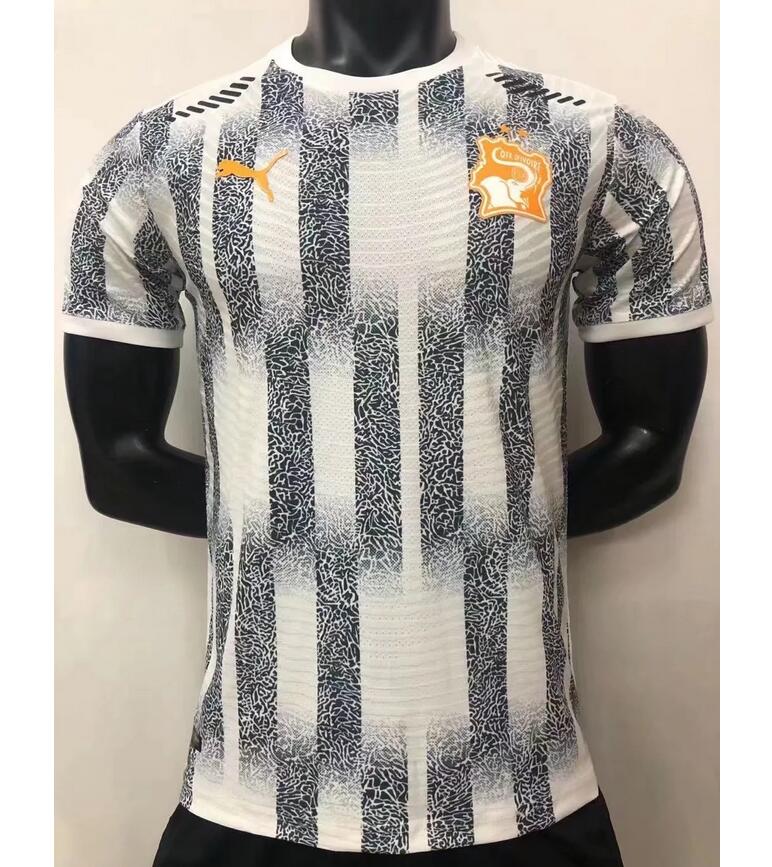 Ivory Coast Côte d'Ivoire Away Kit Soccer Jersey Player Version 2020/21